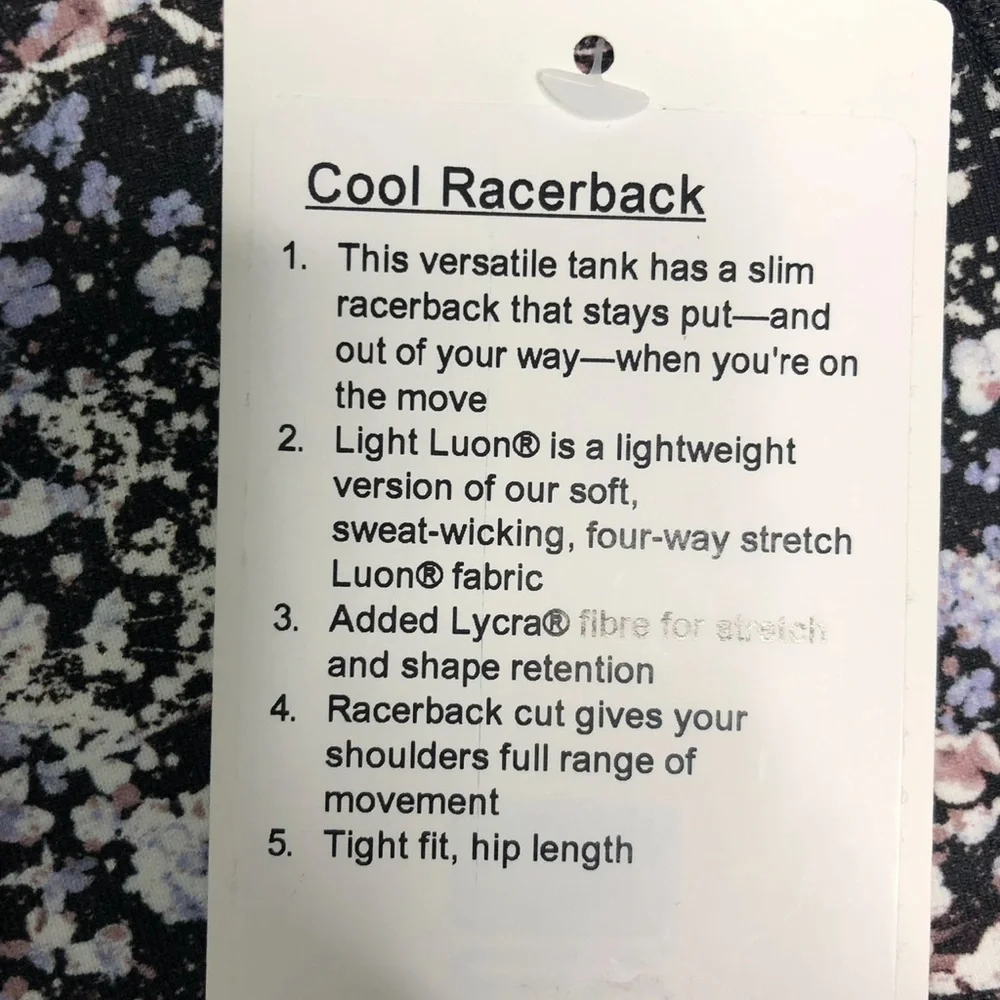 Lululemon Cool Racerback Top - Picture 6 of 6